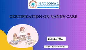 Certification On Nanny Care
